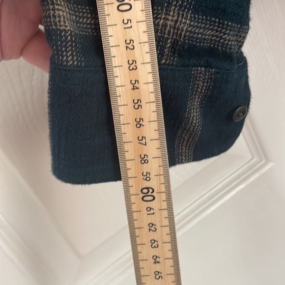 Madewell - Easy Fit Cozy Soft Casual Button Down - Plaid - Green - XS - Picture 5 of 8